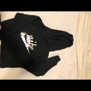 Nike crop hoodie
